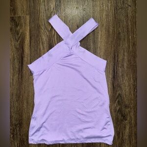 Amazon - purple halter top.